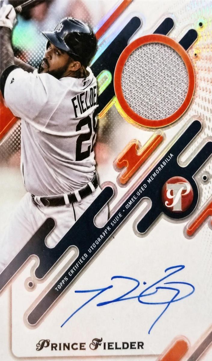 2025 Topps Pristine Prince Fielder #PPAR-PF card