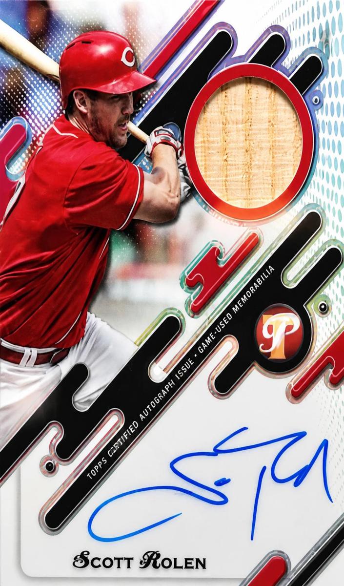 2025 Topps Pristine Pieces Autograph Relics Scott Rolen #PPAR-SR card