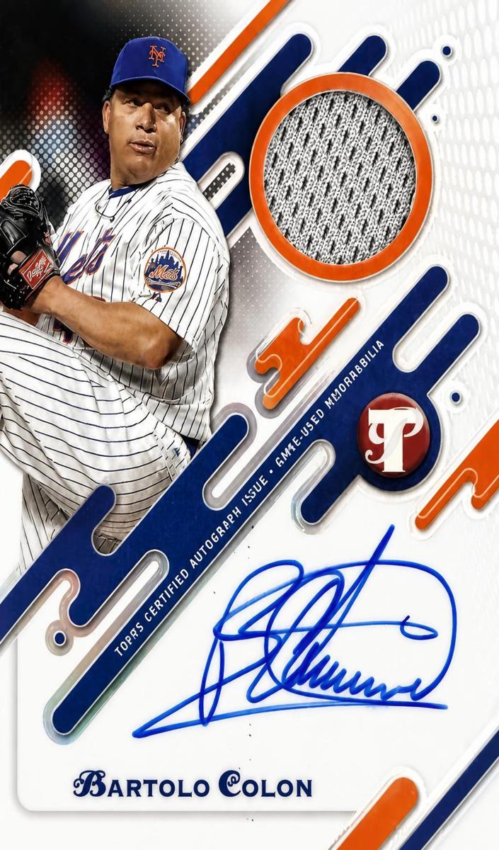 2025 Topps Pristine Bartolo Colon #PPAR-BC card