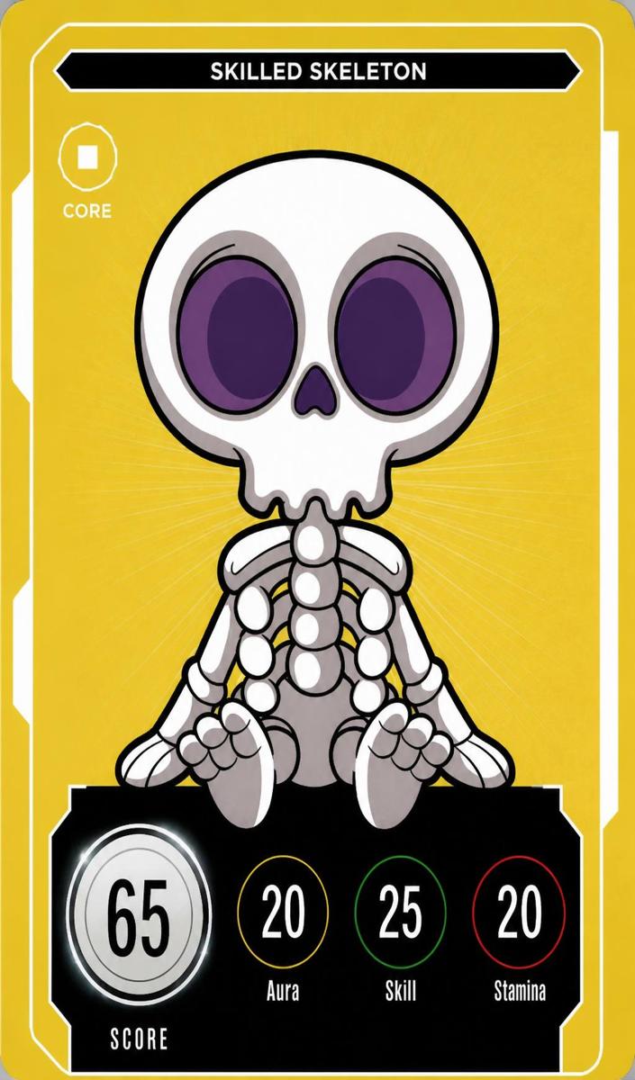 2022 Skilled Skeleton #217