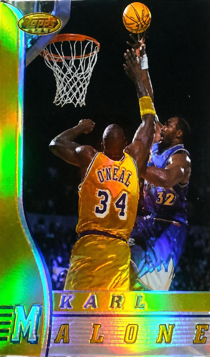 1996 Karl Malone [Refractor] #55