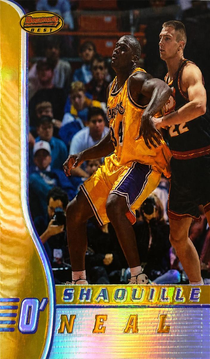 1996 Shaquille O'Neal [Refractor] #70