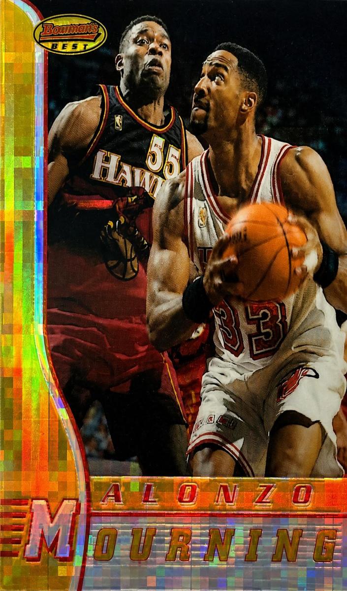 1996 Alonzo Mourning [Atomic Refractor] #41