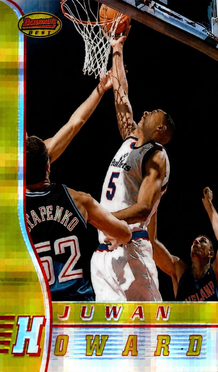 1996 Juwan Howard [Atomic Refractor] #33