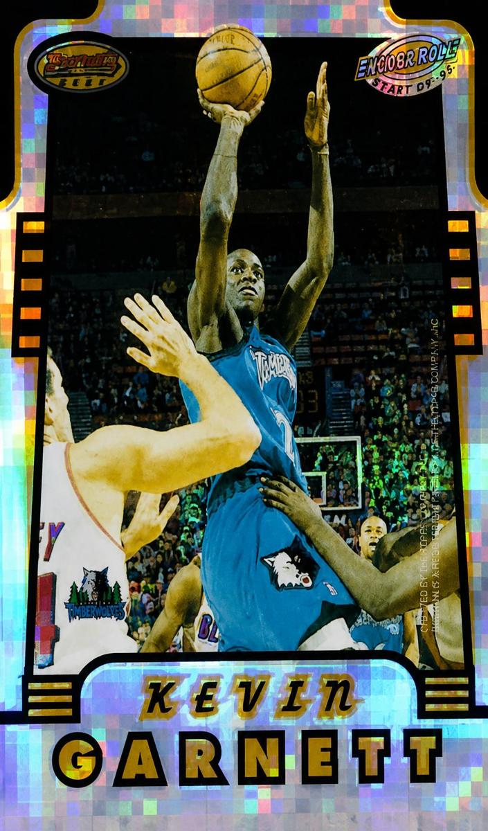 1996 Kevin Garnett [Atomic Refractor] #HR10