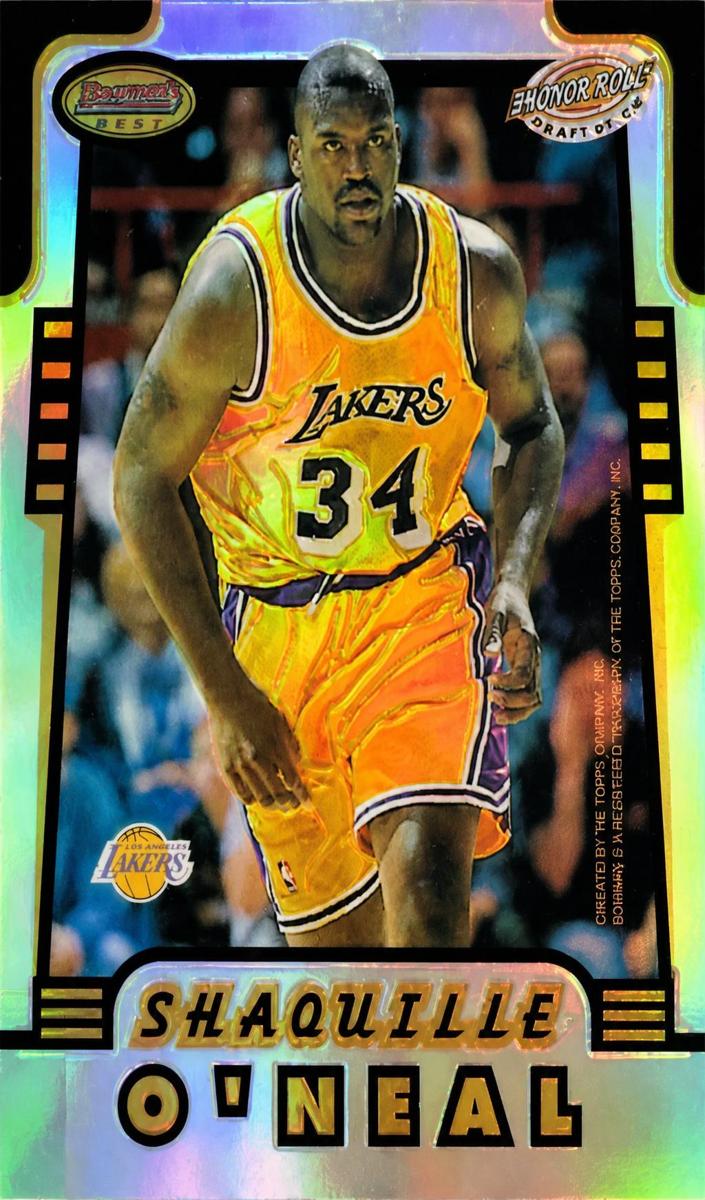 1996 Shaquille O'Neal [Refractor] #HR7