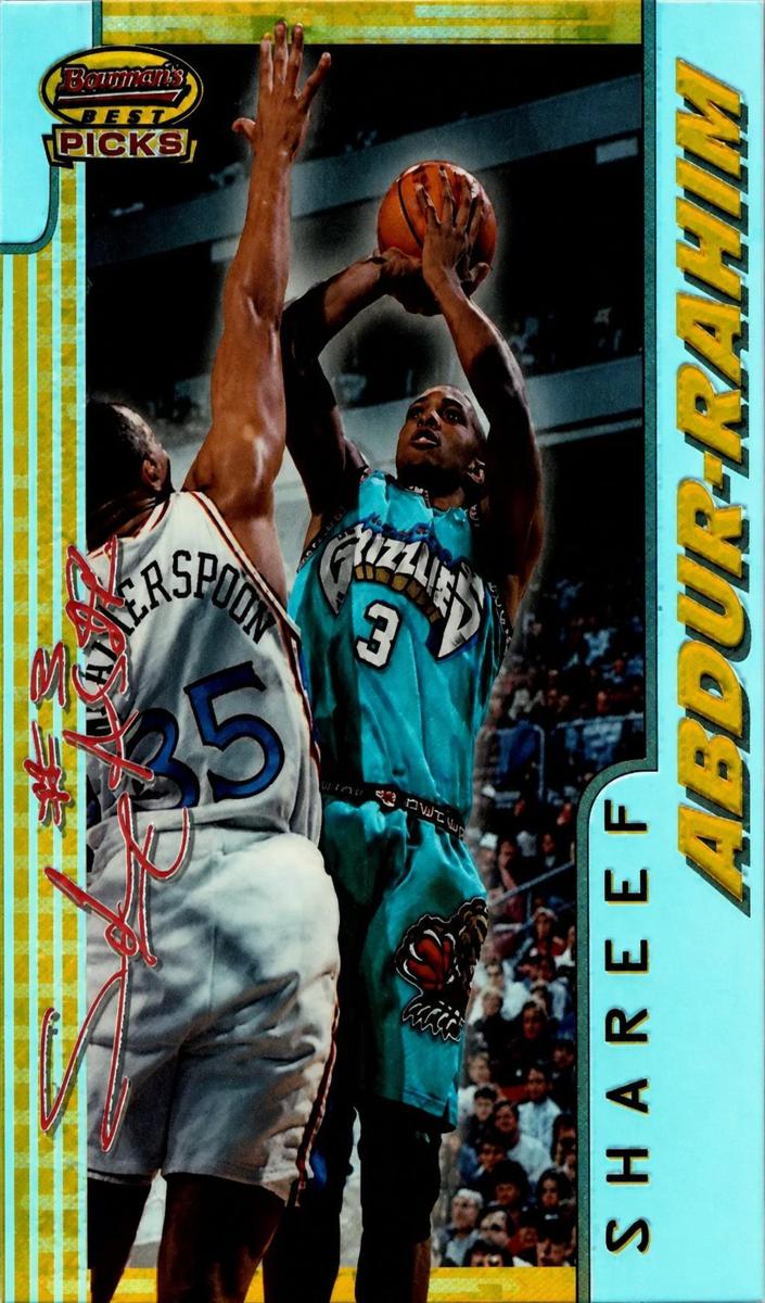 1996 Shareef Abdur-Rahim [Refractor] #BP7