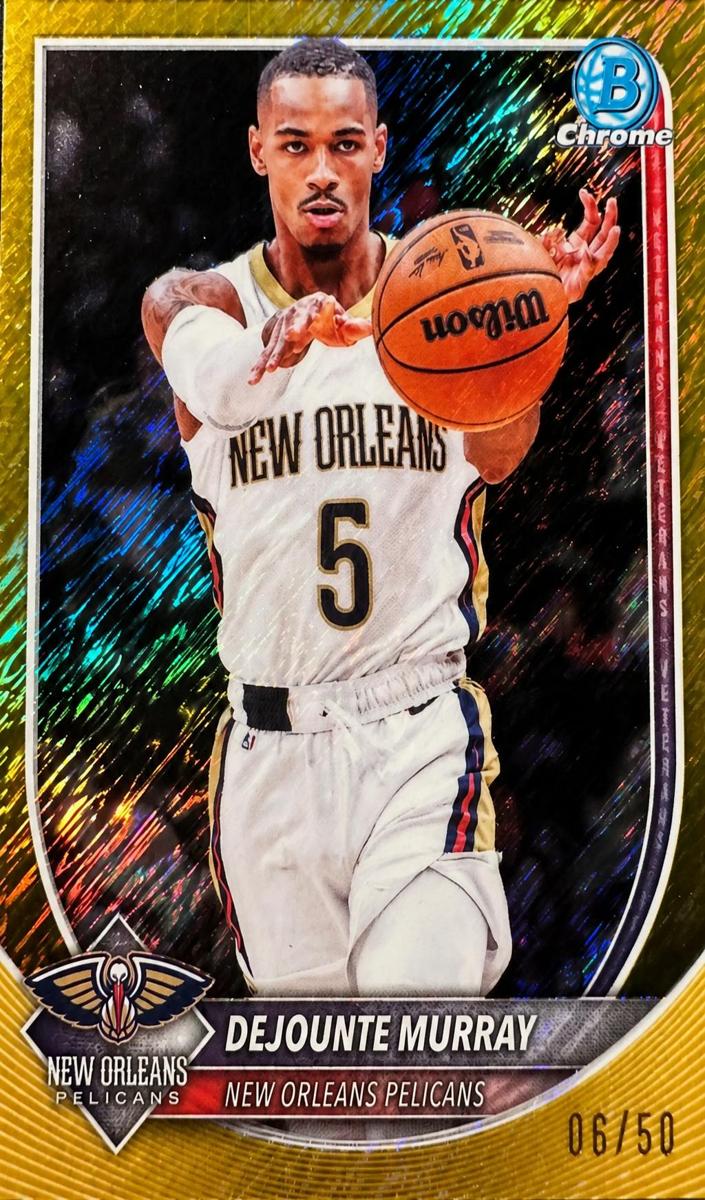 Dejounte Murray 2025 Bowman Basketball card