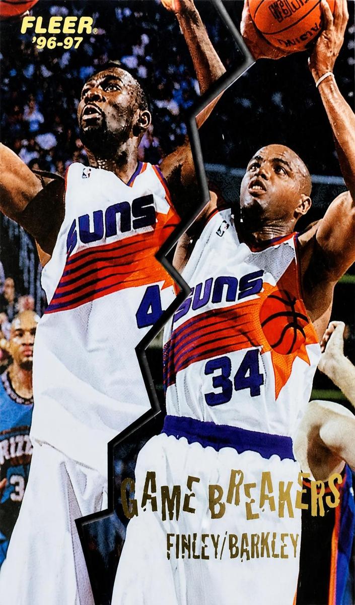 1996 Fleer Charles Barkley #12 card