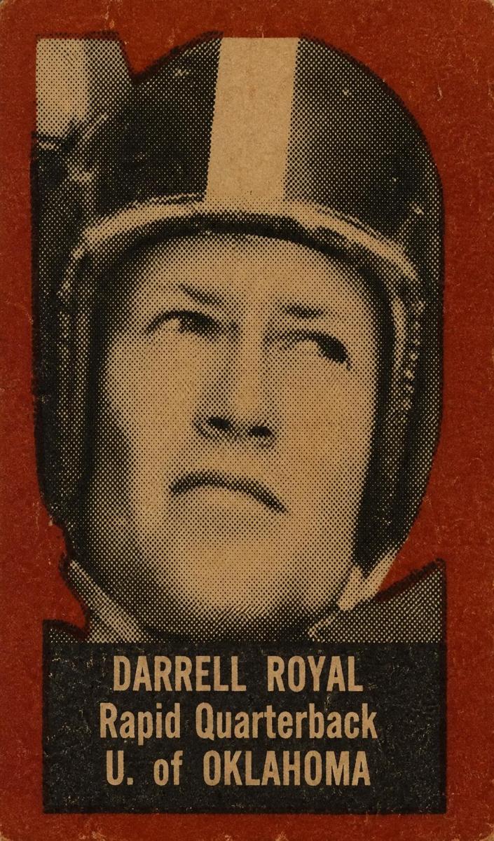 1950 Darrell Royal [Brown] #71