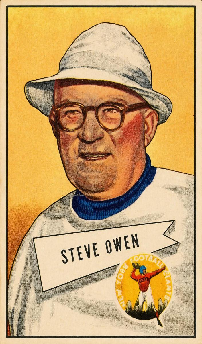 1952 Steve Owen #4