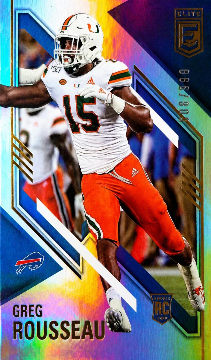 2021 Donruss Elite Greg Rousseau #149 card