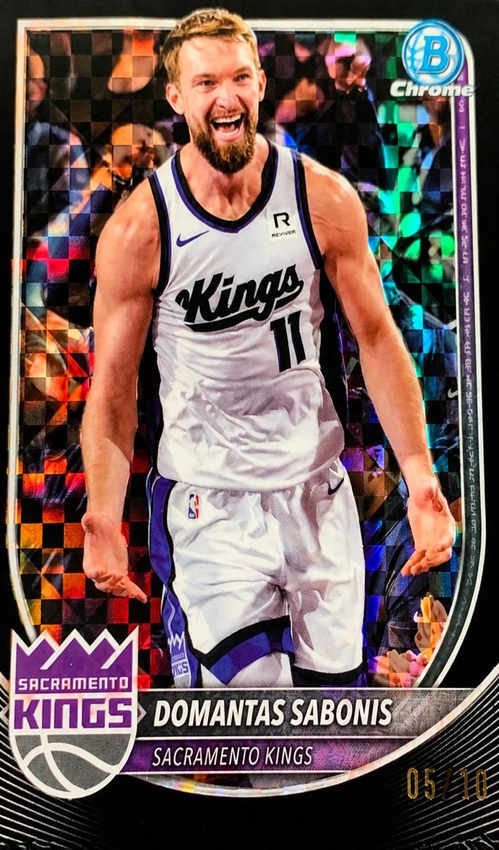 Domantas Sabonis 2025 Bowman Basketball card