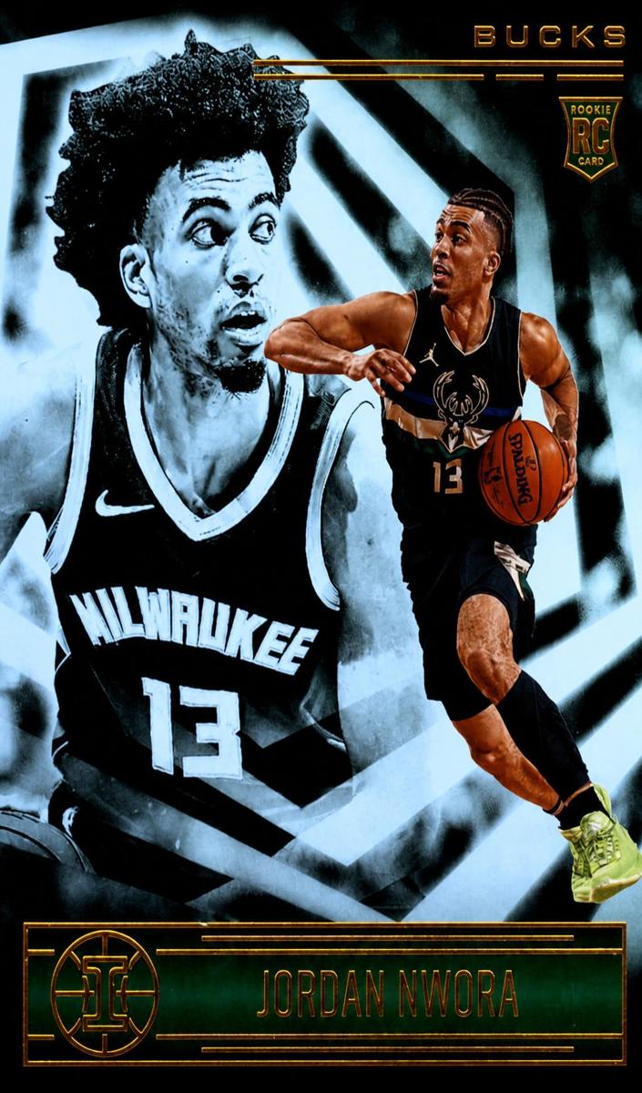 2020 Panini Illusions Jordan Nwora #174 card