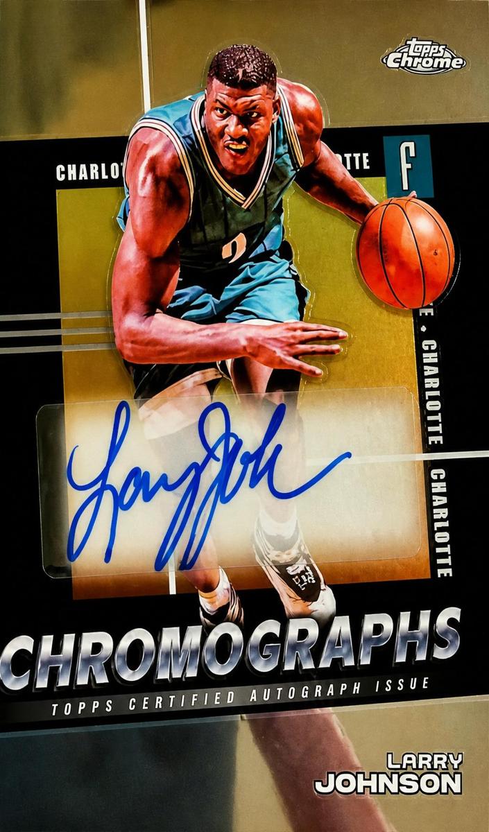 2024 Topps Chrome Larry Johnson #C-LJ card