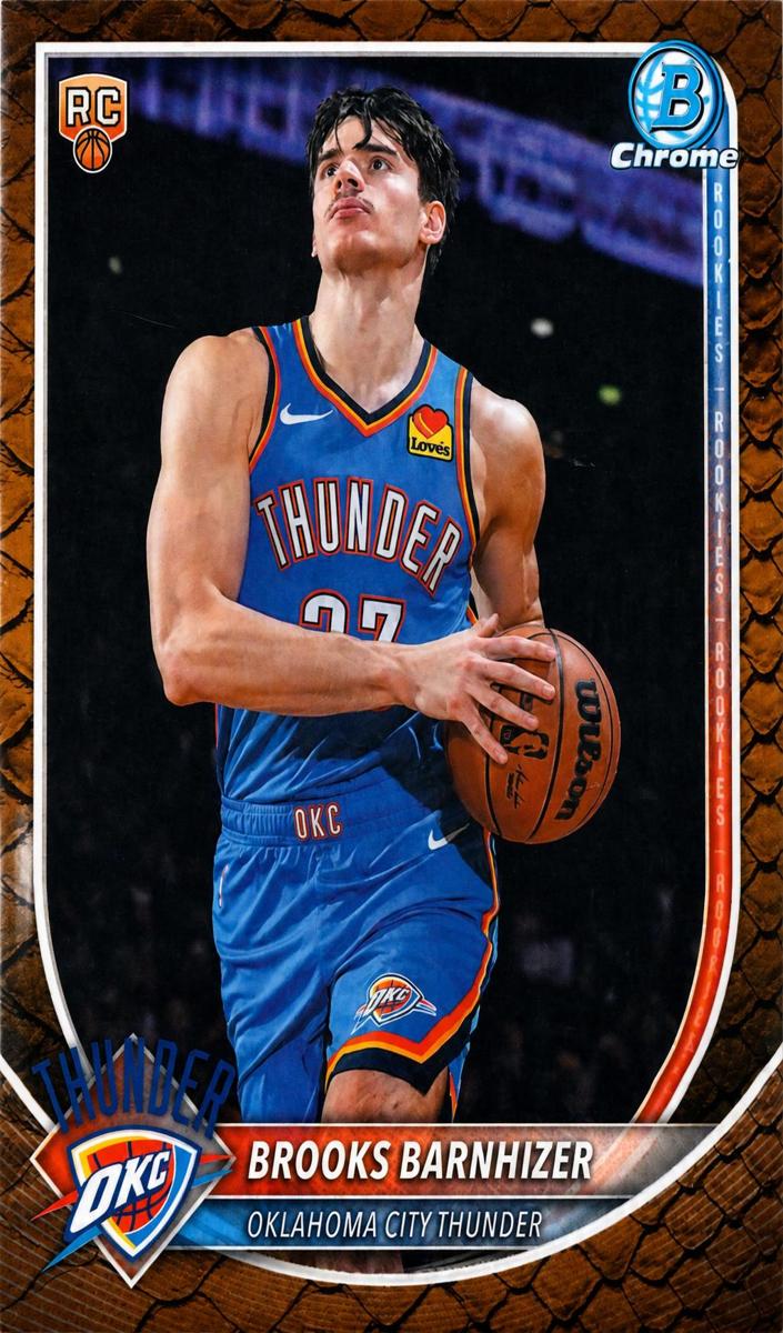 Brooks Barnhizer 2025 Bowman Basketball card