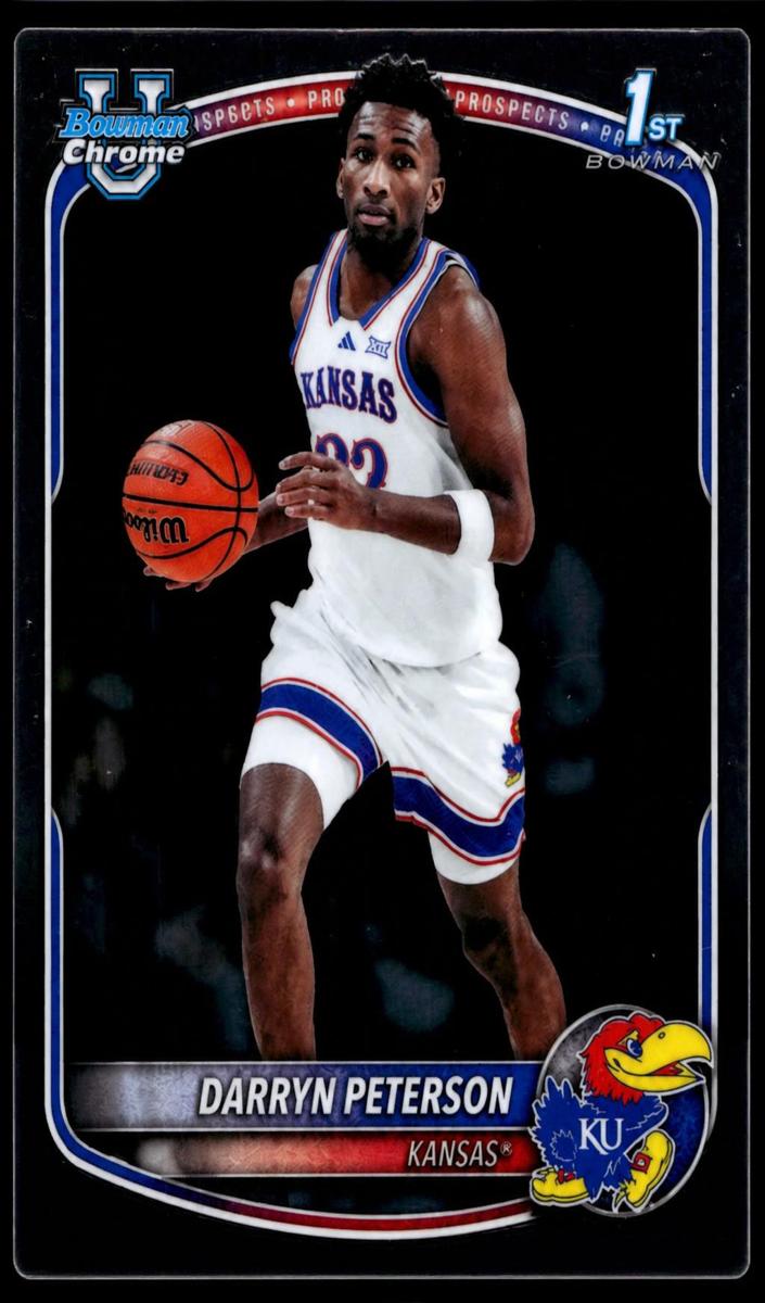 Darryn Peterson 2025 Bowman Basketball card