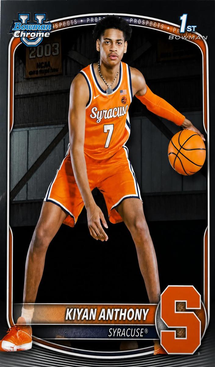 Kiyan Anthony 2025 Bowman Basketball card