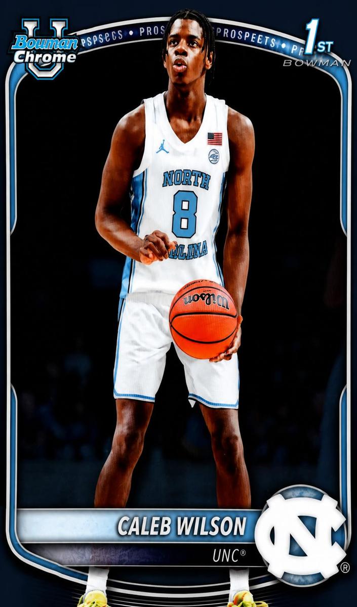 Caleb Wilson 2025 Bowman Basketball card