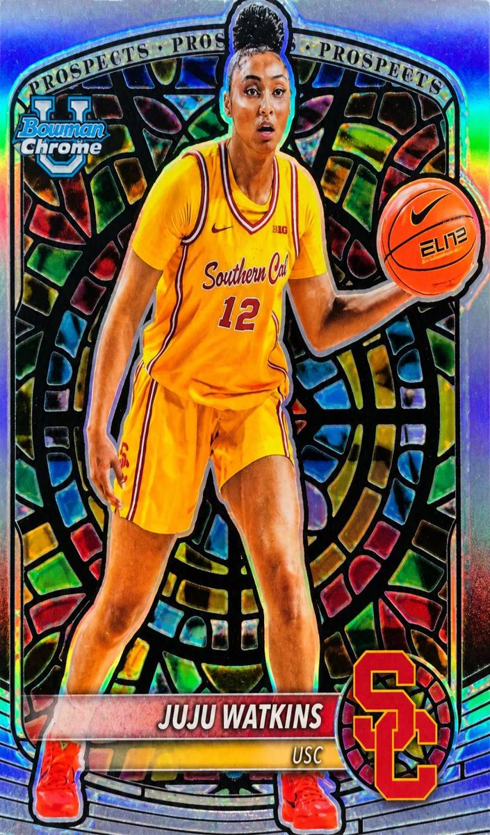 Juju Watkins 2025 Bowman Basketball card