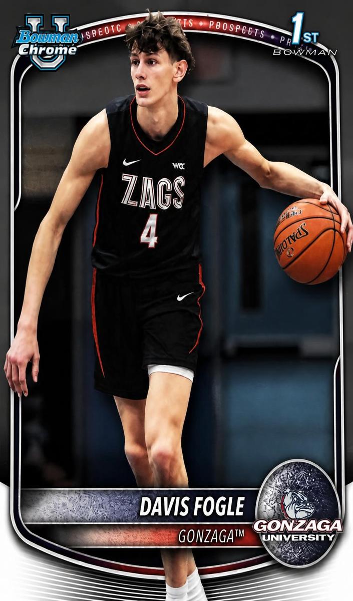 Davis Fogle 2025 Bowman Basketball card