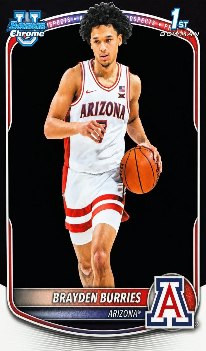 Brayden Burries 2025 Bowman Basketball card