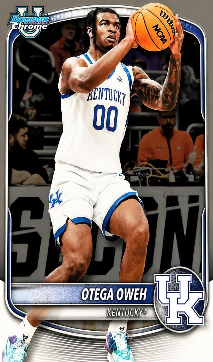 Otega Oweh 2025 Bowman Basketball card