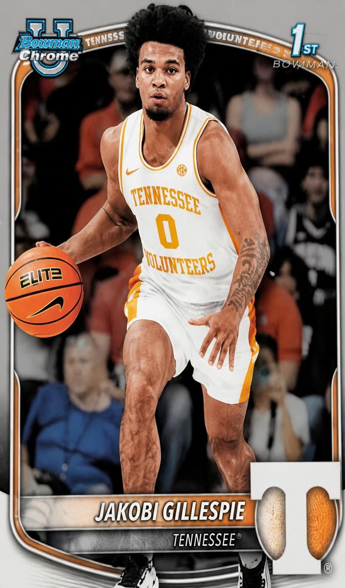 Ja'Kobi Gillespie 2025 Bowman Basketball card