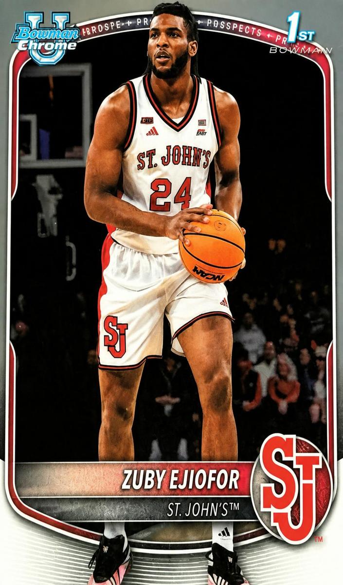 Zuby Ejiofor 2025 Bowman Basketball card