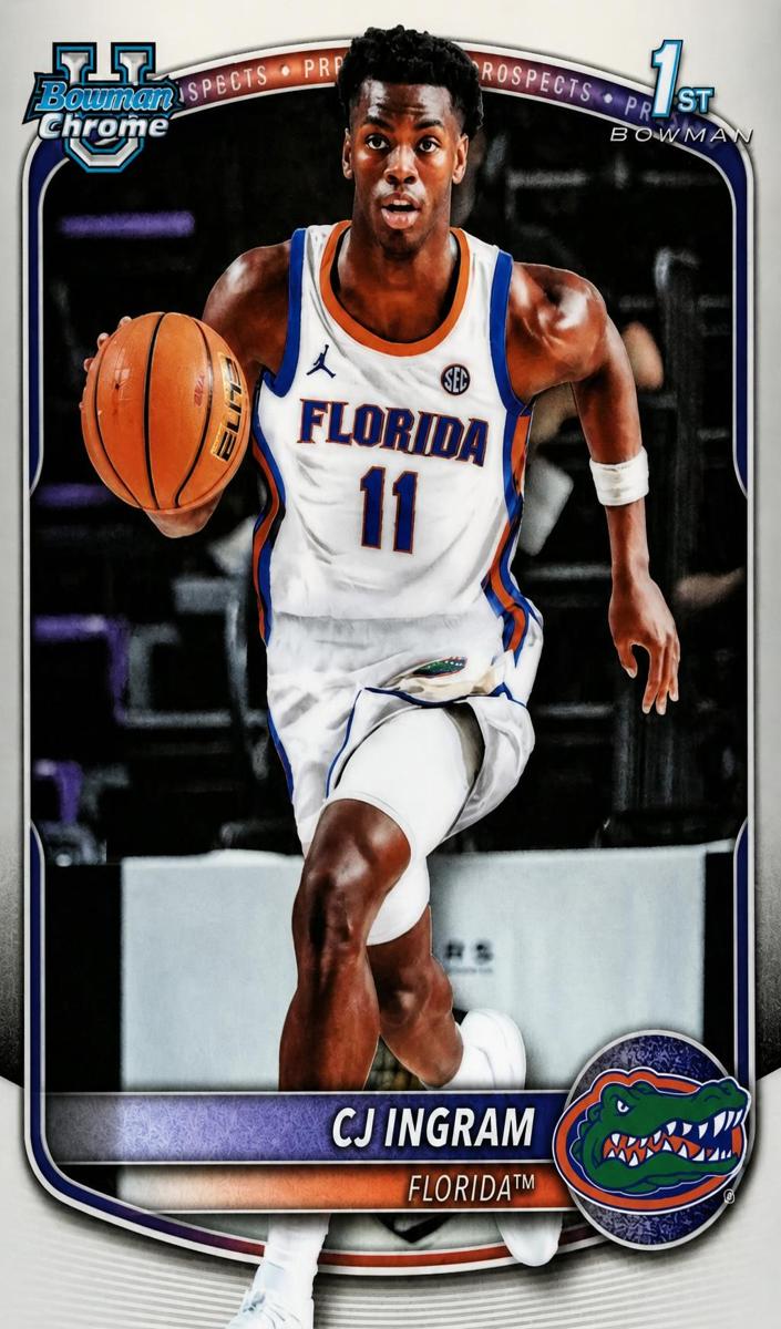 CJ Ingram 2025 Bowman Basketball card