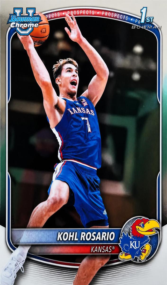 Kohl Rosario 2025 Bowman Basketball card