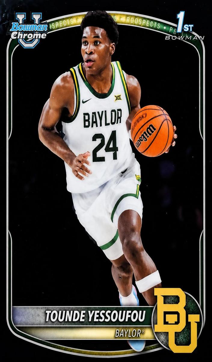 Tounde Yessoufou 2025 Bowman Basketball card
