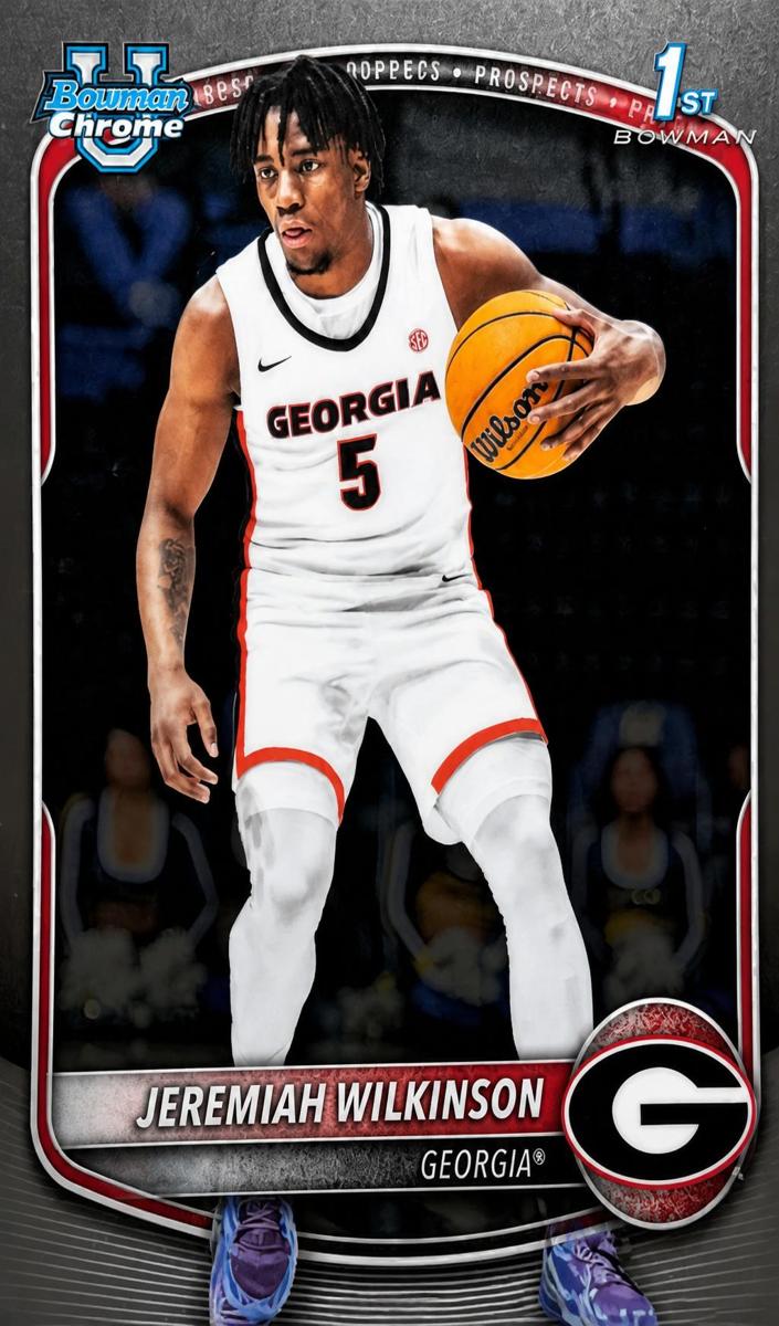 Jeremiah Wilkinson 2025 Bowman Basketball card