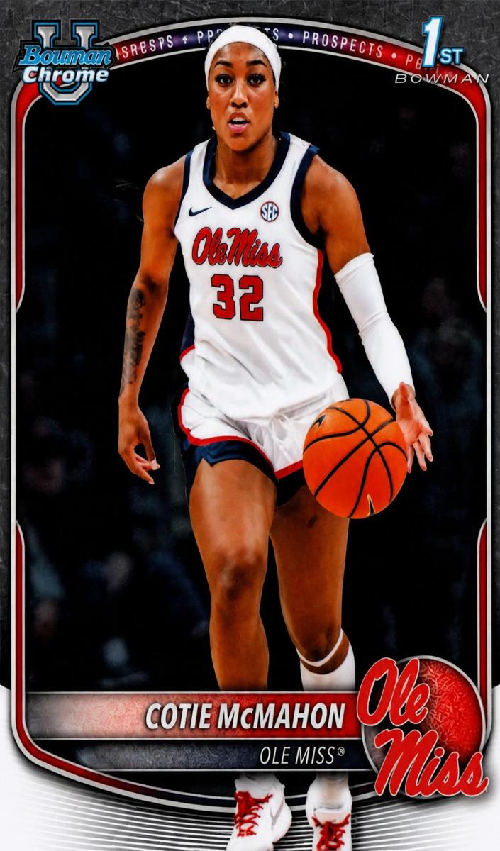 Cotie McMahon 2025 Bowman Basketball card