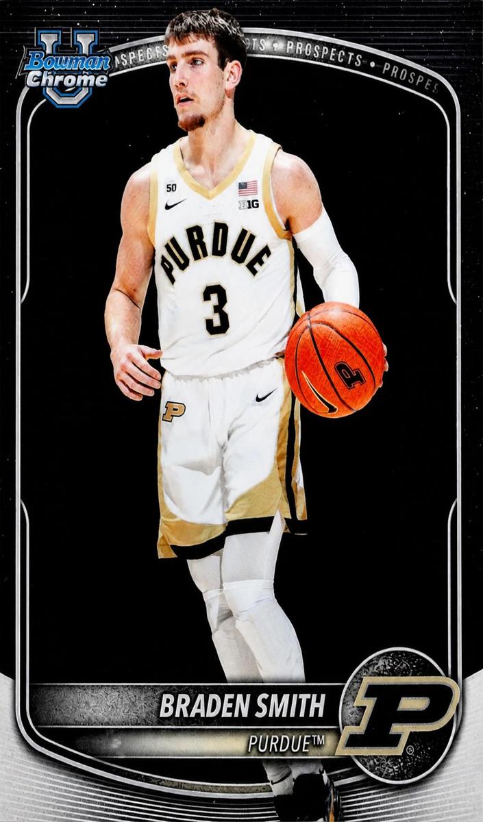 Braden Smith 2025 Bowman Basketball card