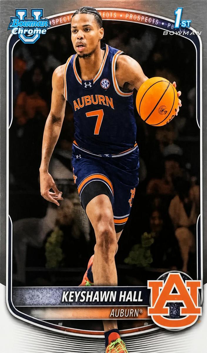 Keyshawn Hall 2025 Bowman Basketball card