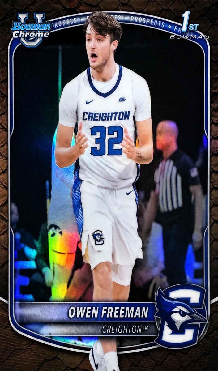 Owen Freeman 2025 Bowman Basketball card