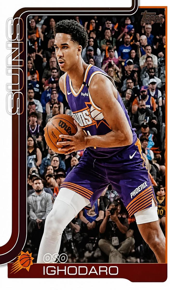 Oso Ighodaro 2025 Topps Basketball card