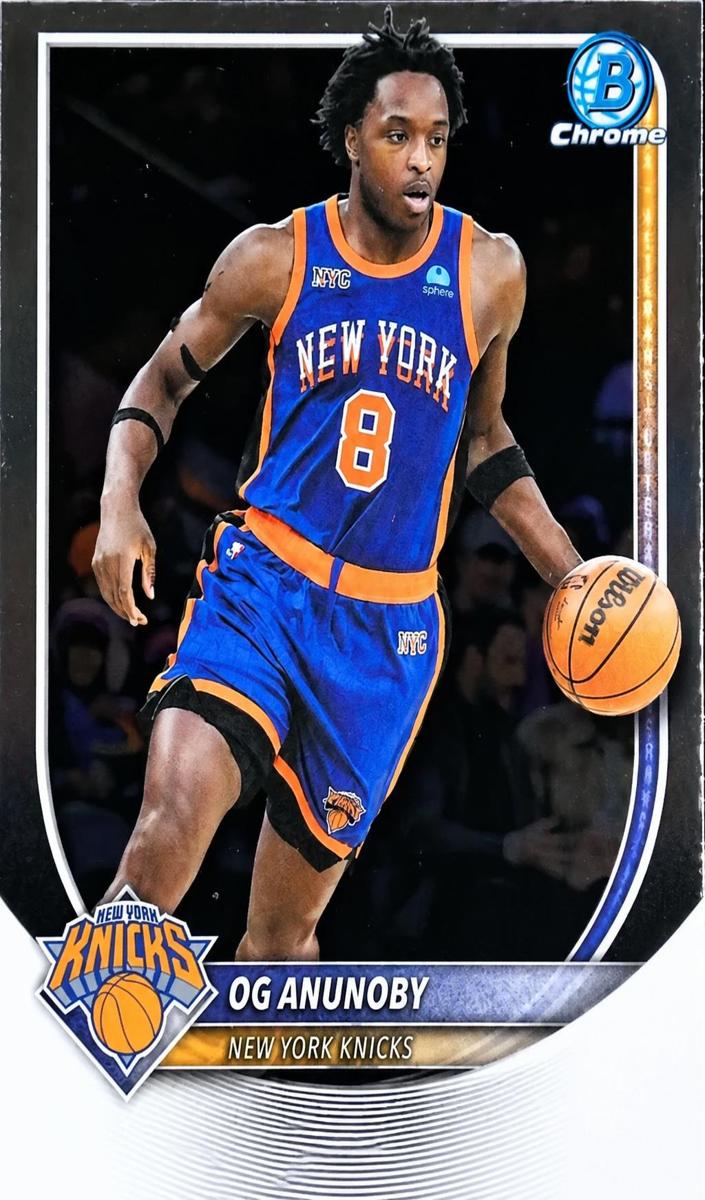 OG Anunoby 2025 Bowman Basketball card