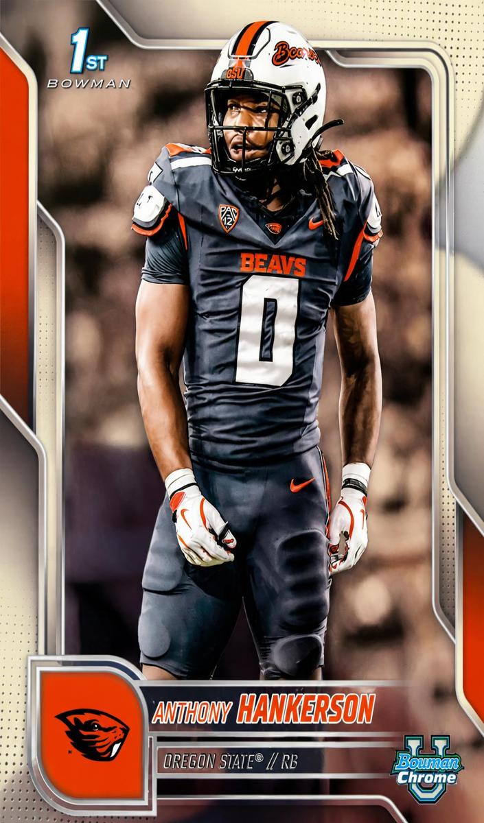 2025 Bowman Chrome University Anthony Hankerson #21 card