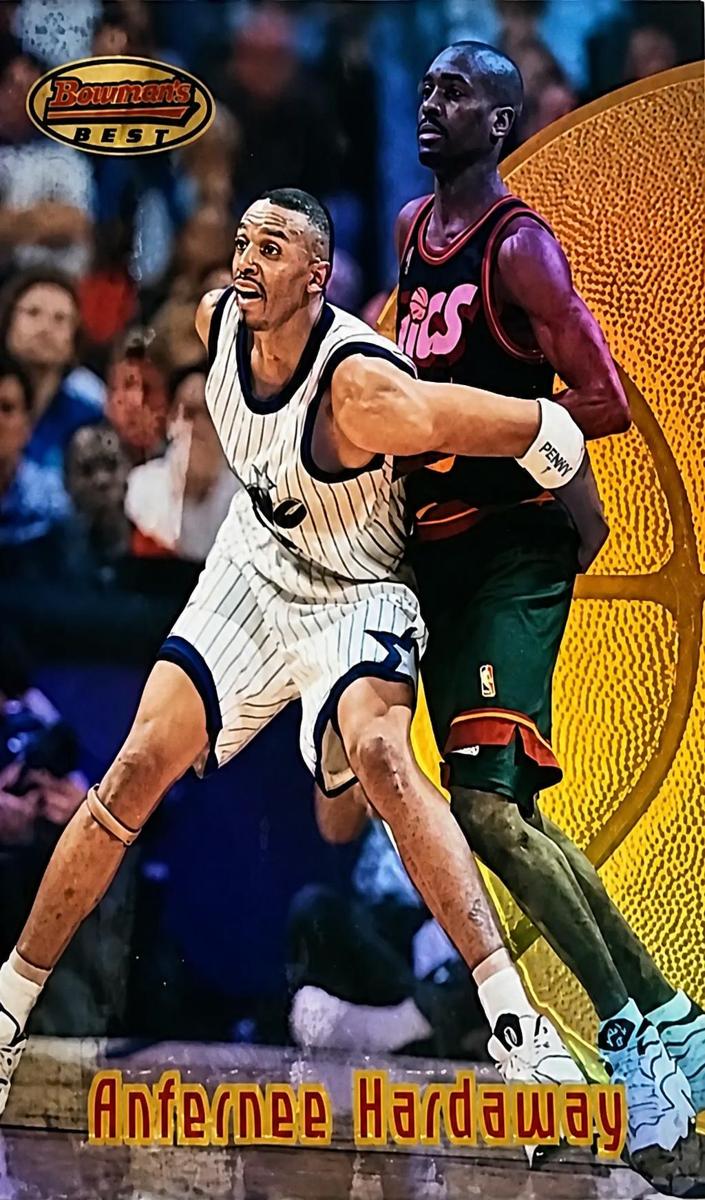 1997 Bowman's Best Anfernee Hardaway [Refractor] #69 card