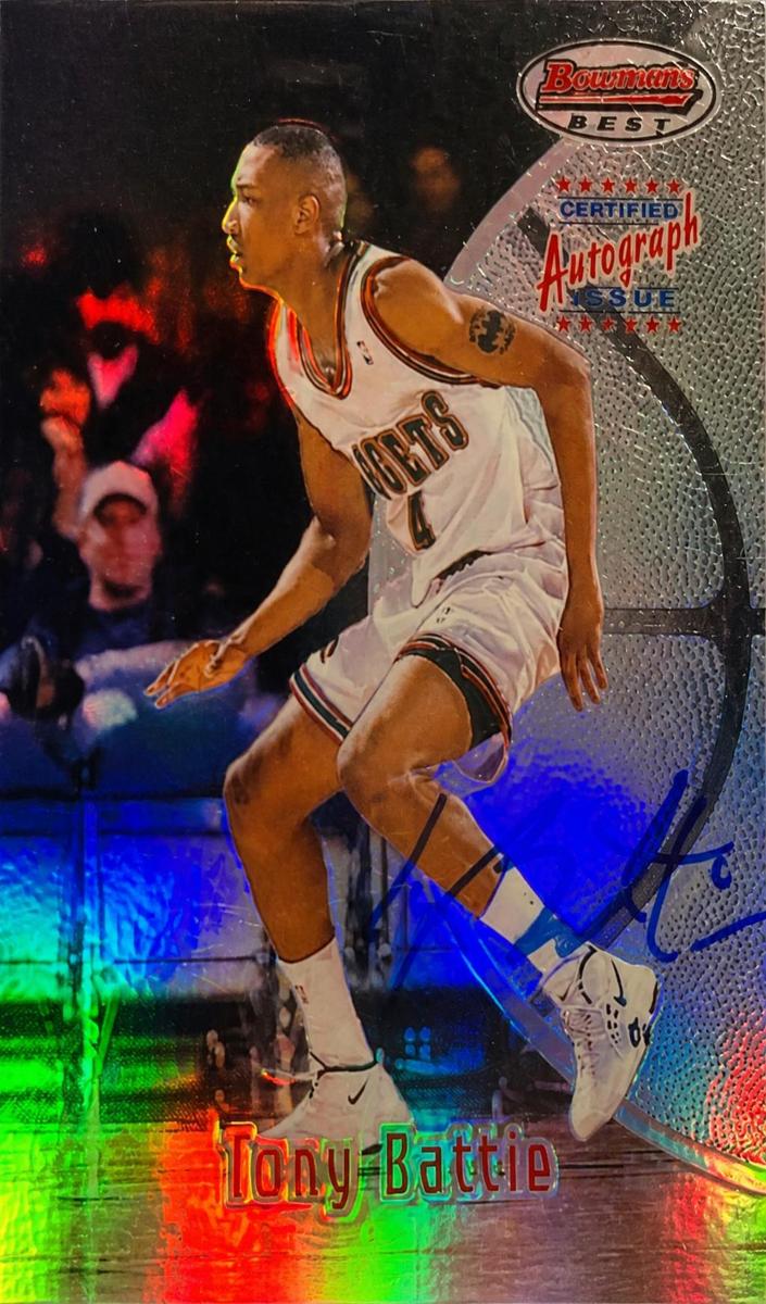 1997 Tony Battie [Refractor] #102