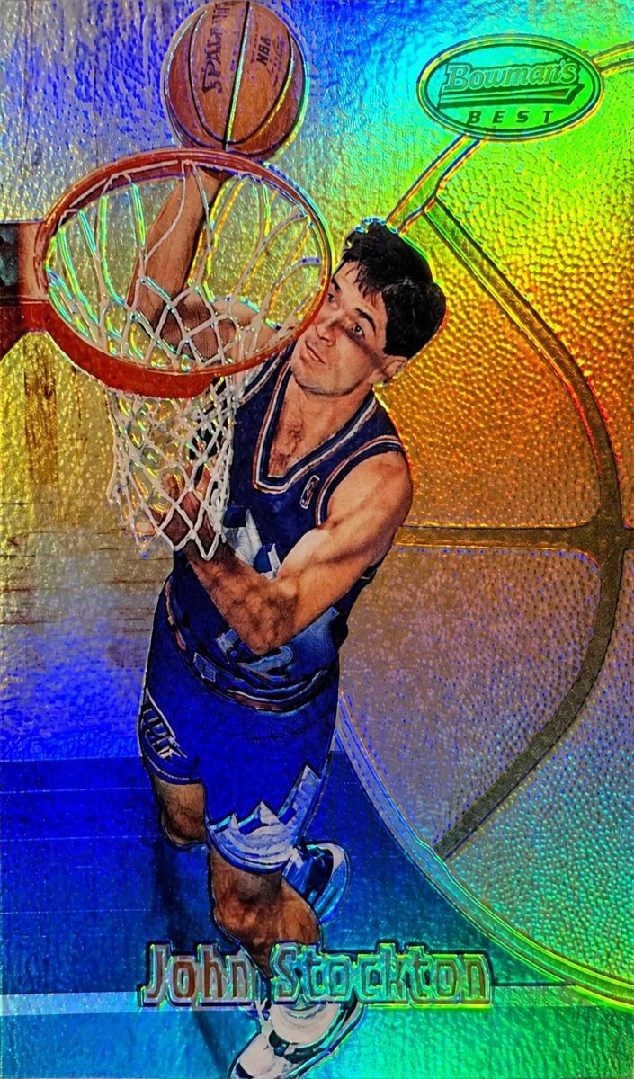 1997 John Stockton [Refractor] #12