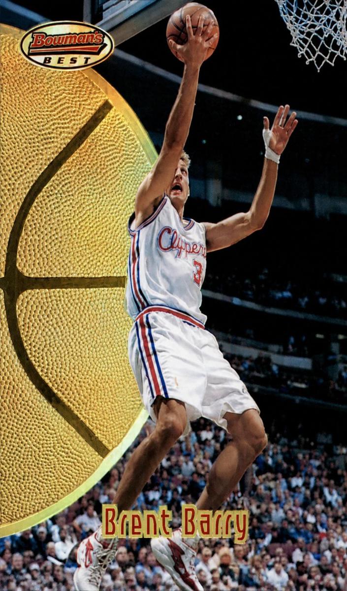 1997 Brent Barry [Refractor] #4