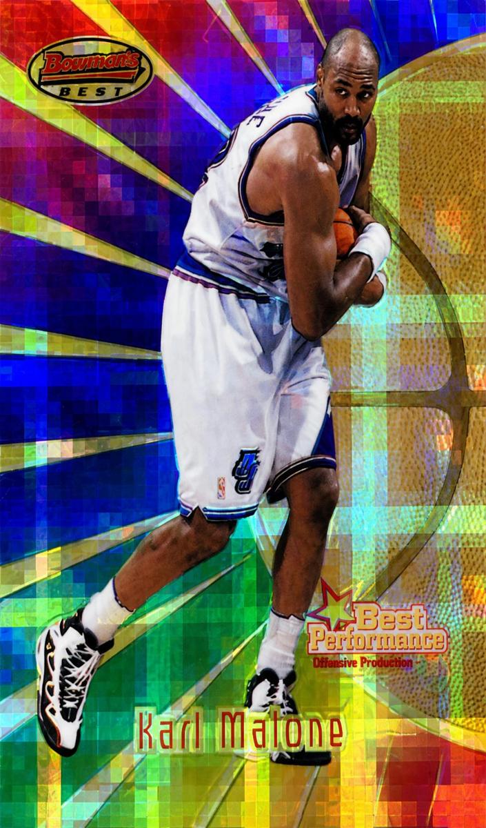 1997 Karl Malone [Atomic Refractor] #97