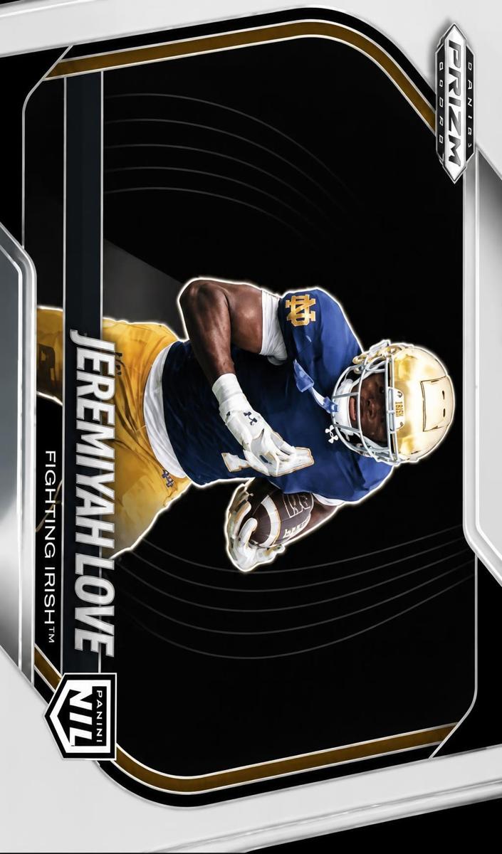 2025 Panini Prizm Black Jeremiyah Love #189 card