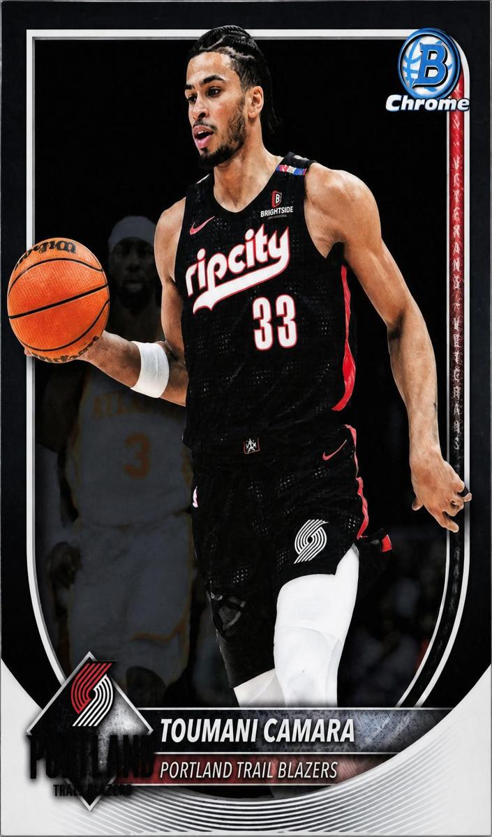 Toumani Camara 2025 Bowman Basketball card
