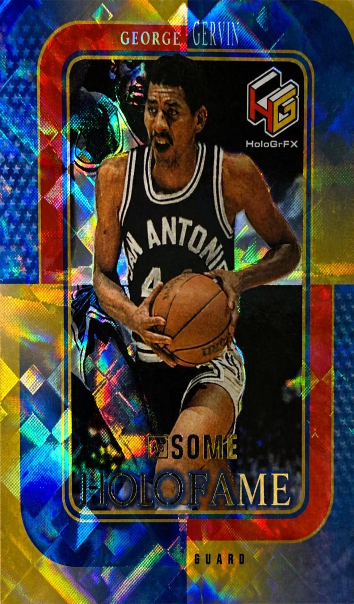 1999 George Gervin [AUsome] #HF-4