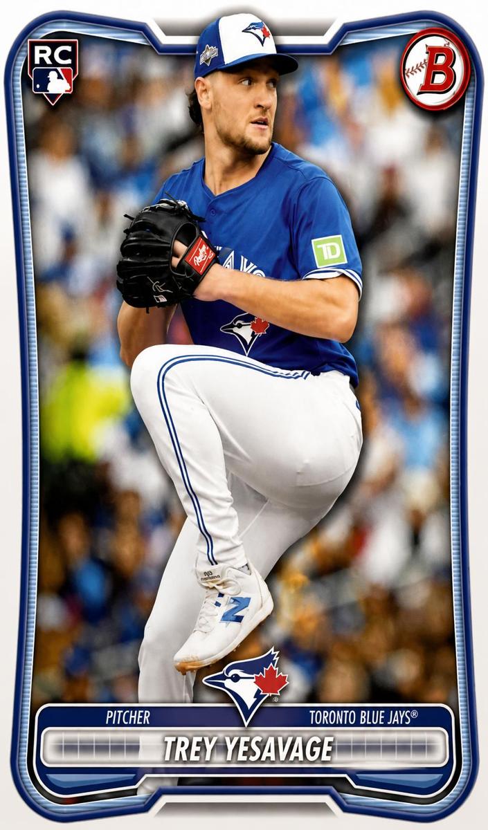 Trey Yesavage 2026 Bowman Baseball card