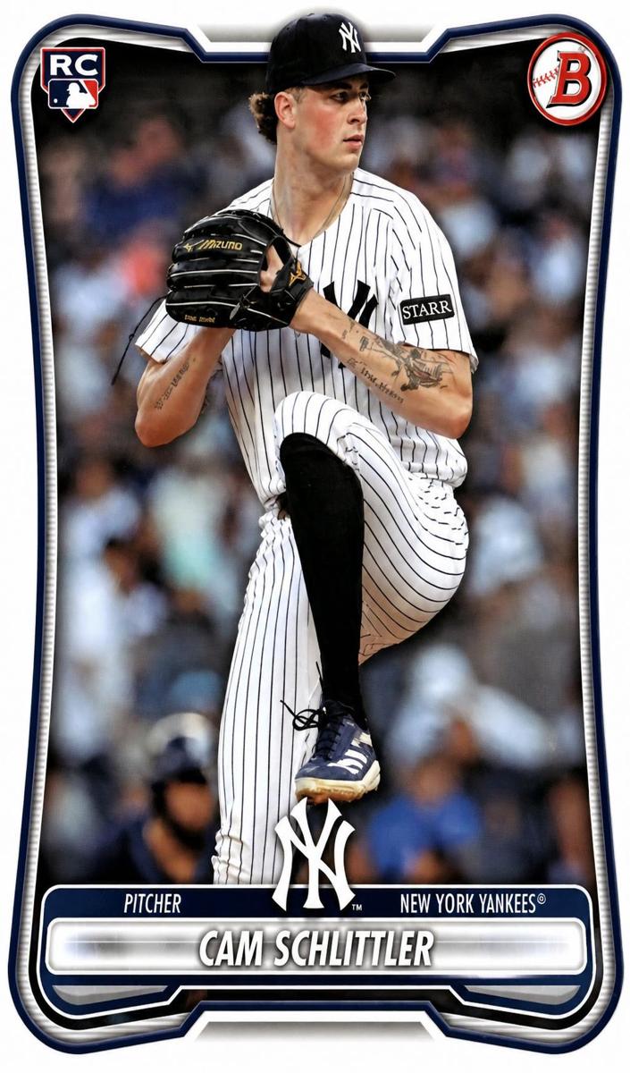 Cam Schlittler 2026 Bowman Baseball card
